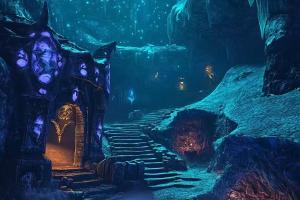 在山妖的洞窟中